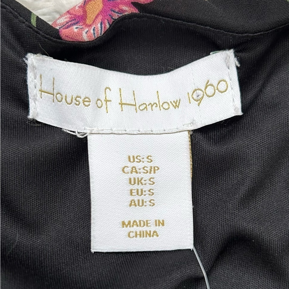 House of Harlow 1960 Floral Shirt Dress - Picture 9 of 10